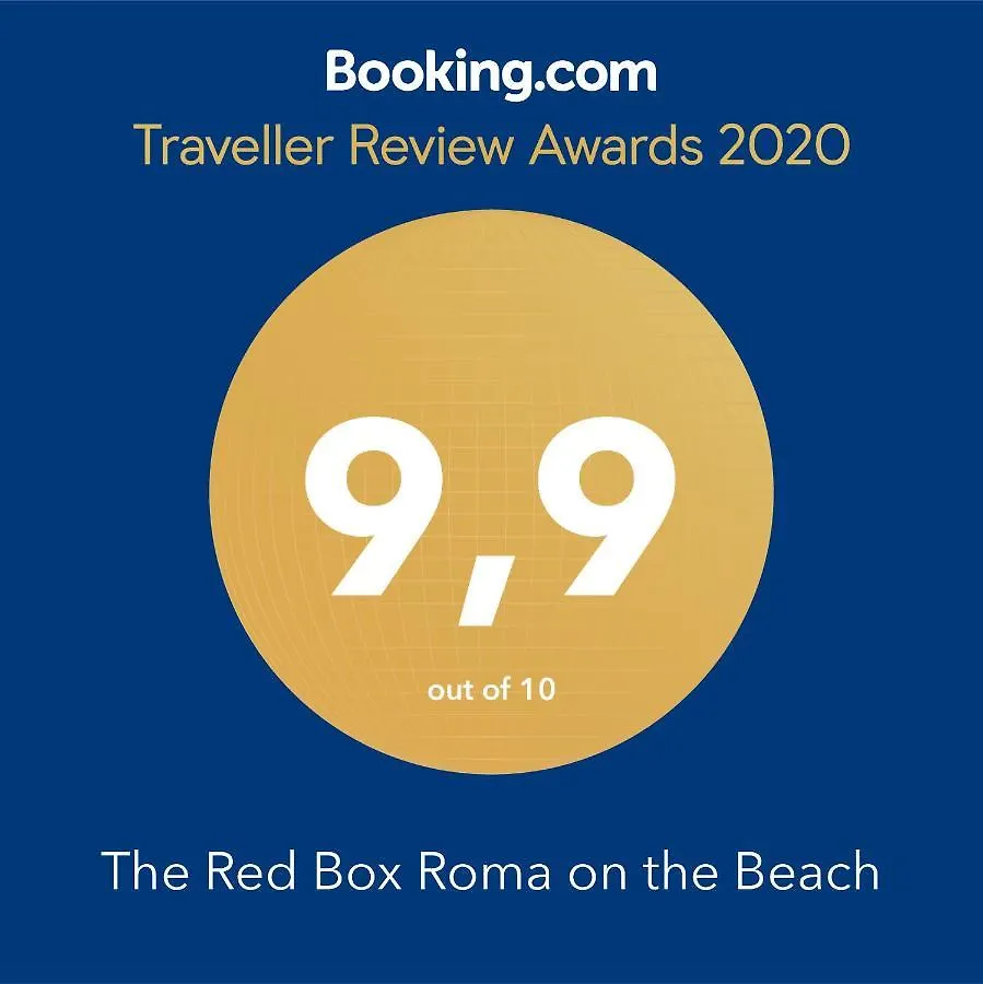 Holiday home The Red Box Roma On The Beach Villa